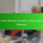 Best Paint Brands: Durability, Finish and Color Selection