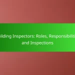 Building Inspectors: Roles, Responsibilities and Inspections