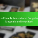 Eco-Friendly Renovations: Budgeting, Materials and Incentives