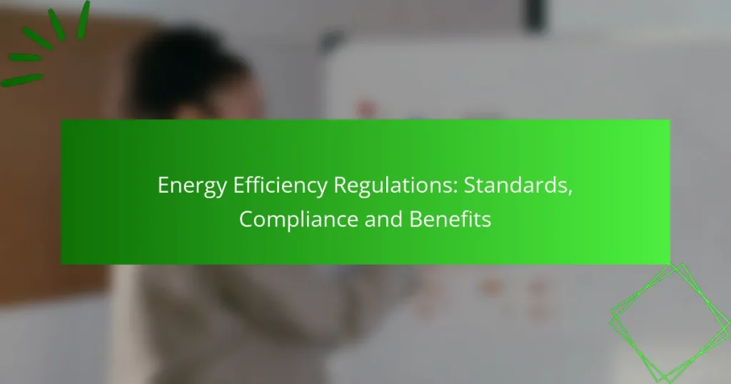Energy Efficiency Regulations: Standards, Compliance and Benefits