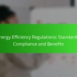 Energy Efficiency Regulations: Standards, Compliance and Benefits