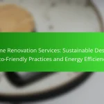 Home Renovation Services: Sustainable Design, Eco-Friendly Practices and Energy Efficiency