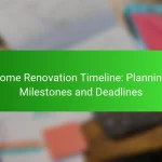 Home Renovation Timeline: Planning, Milestones and Deadlines
